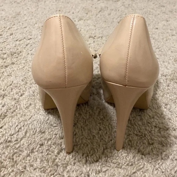 Beige/cream high heels - Picture 5 of 7
